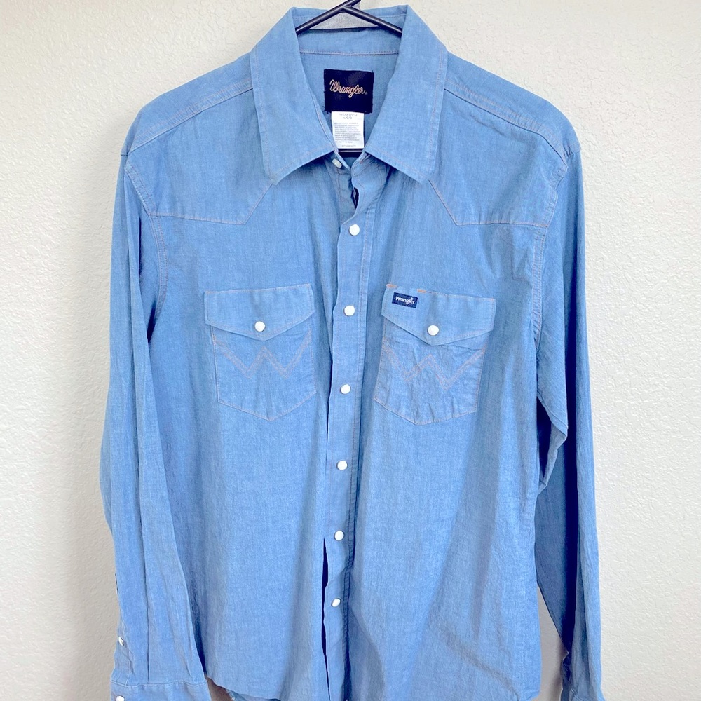Wrangler Pearl Snap Denim shirt